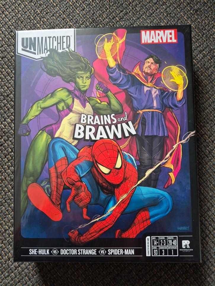 Unmatched Marvel €35 per stuk, Hobby en Vrije tijd, Gezelschapsspellen | Bordspellen, Nieuw, Ophalen of Verzenden