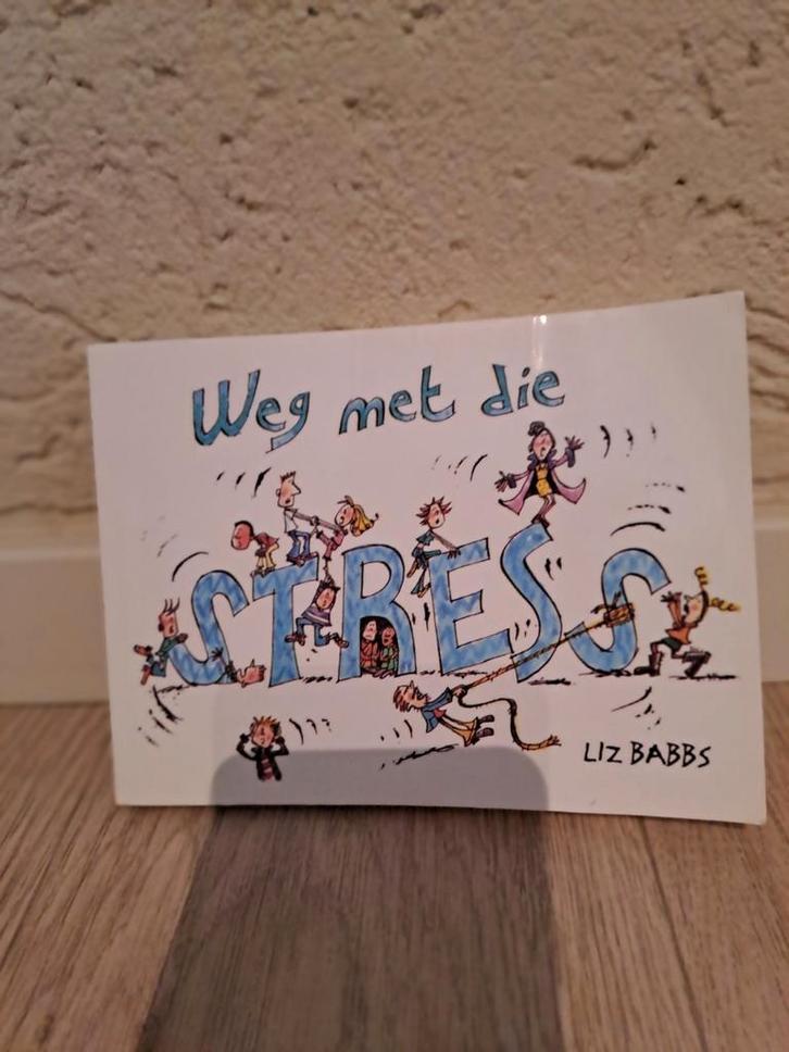 L. Babbs - Weg met die stress!, Boeken, Hobby en Vrije tijd, Zo goed als nieuw, Tekenen en Schilderen, Verzenden