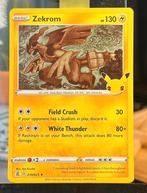 Zekrom #10 Pokemon Celebrations, Verzenden, Zo goed als nieuw, Losse kaart