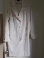 Ophilia Rib Jas - Maat 3, Kleding | Dames, Wit, Maat 42/44 (L), Ophalen of Verzenden, Zo goed als nieuw