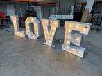 LOVE letters - licht letters te koop!, Ophalen, Zo goed als nieuw, Versiering, Geboorte of Huwelijk