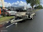Ifor williams machinetransporter 366x178 3-asser, Auto diversen, Aanhangers en Bagagewagens, Gebruikt