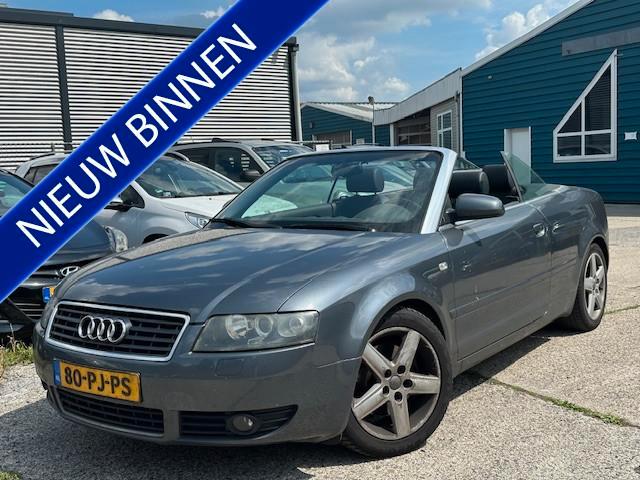 Audi A4 Cabriolet 3.0 V6 Pro Line | ECC | LMV | Bose, Auto's, Audi, Bedrijf, Te koop, A4, ABS, Airbags, Airconditioning, Alarm