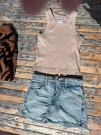 gave set Zara  skort en hemdje maat 122-128, Kinderen en Baby's, Kinderkleding | Maat 122, Meisje, Ophalen of Verzenden, Zo goed als nieuw