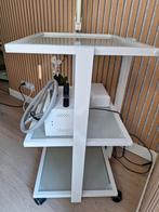 Glazen Pedicure Instrumententafel trolley Weelko ZGAN, Ophalen, Zo goed als nieuw