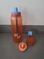 Air up fles oranje plus 2 mondstukken, Sport en Fitness, Bidons, Ophalen of Verzenden, Gebruikt