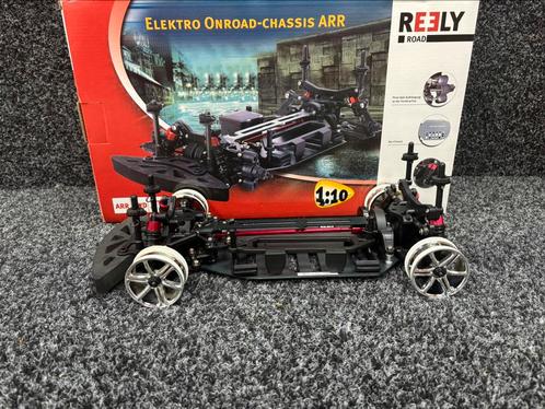 Reely On-Road Chassis DEMO 1/10 ARR Roller Nieuw Ongebruik!!, Hobby en Vrije tijd, Modelbouw | Radiografisch | Auto's, Nieuw, Auto onroad