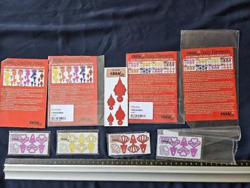 Embossing snij mallen Crealies set 444 beschikbaar voor biedingen