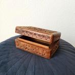 Vintage houten kistje / doosje (sieradenbakje), Ophalen of Verzenden