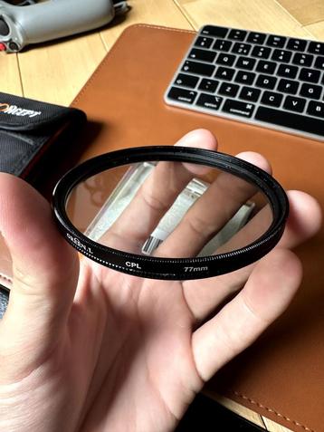 polarisatiefilter voor 77mm  beschikbaar voor biedingen