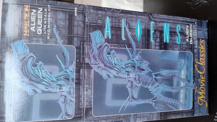 Halcyon aliens alien queen model kit bouwdoos vintage, Verzamelen, Film en Tv, Zo goed als nieuw, Ophalen of Verzenden