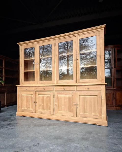 Brede Servieskast | Teak Winkelkast | Voorraadkast #1862, Huis en Inrichting, Kasten | Buffetkasten, 200 cm of meer, 200 cm of meer