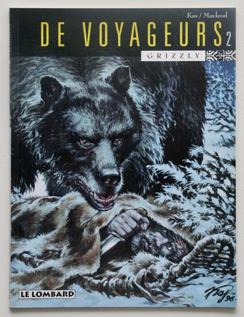 De Voyageurs - 2. Grizzly, Eén stripboek, Ophalen of Verzenden, Zo goed als nieuw