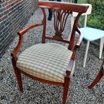 Klassieke kersenhouten stoelen (2), Ophalen, Gebruikt, Twee, Bruin