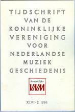 Tijdschrift Nederlandse Muziek Geschiedenis 46-2 1996, Boeken, Muziek, Ophalen of Verzenden, Zo goed als nieuw, Algemeen