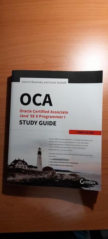 OCA Java SE 8 Programmer I Study Guide - Zo goed als nieuw beschikbaar voor biedingen