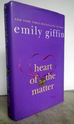 Giffin, Emily - Heart of the Matter (2010 1st. ed.), Ophalen of Verzenden, Nieuw