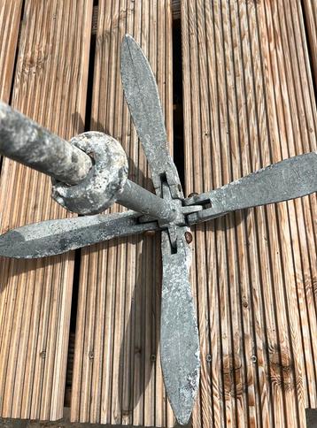 Gegalvaniseerd paraplu Anker 7,5 Kg voor kleinere Boten beschikbaar voor biedingen
