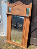 Antieke Spiegel met Plank & Spiegeltjes, Ophalen, Gebruikt, 100 tot 150 cm, 75 tot 100 cm
