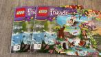 Lego friends jungle brug reddingsactie 41036, Ophalen of Verzenden, Zo goed als nieuw, Complete set, Lego