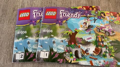 Lego friends jungle brug reddingsactie 41036, Kinderen en Baby's, Speelgoed | Duplo en Lego, Zo goed als nieuw, Lego, Complete set
