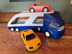 Little Tikes Transportwagen + 2 Auto's, Kinderen en Baby's, Speelgoed | Speelgoedvoertuigen, Ophalen of Verzenden, Gebruikt