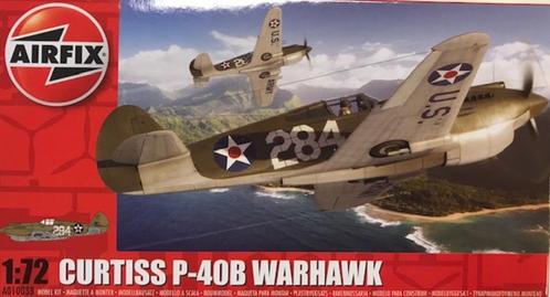 Coelianmodels, Airfix 01003B, Curtiss P-40, 1/72, € 11,-, Hobby en Vrije tijd, Modelbouw | Vliegtuigen en Helikopters, Nieuw, Vliegtuig