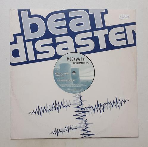 12" Maxi Moskwa TV - Generator 7/8 (2004), Cd's en Dvd's, Vinyl Singles, Zo goed als nieuw, Maxi-single, Dance, 12 inch, Ophalen of Verzenden