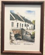 Litho Jerome Mertens / Waterstraat Thorn, Ophalen of Verzenden