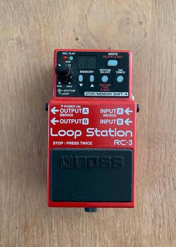 Boss RC3 Loop station looper - Als nieuw! beschikbaar voor biedingen