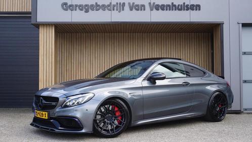 Mercedes-Benz C-klasse Coupé AMG 63 S 510pk! Edition 1 Pano, Auto's, Mercedes-Benz, Te koop, C-Klasse, 360° camera, ABS, Achteruitrijcamera