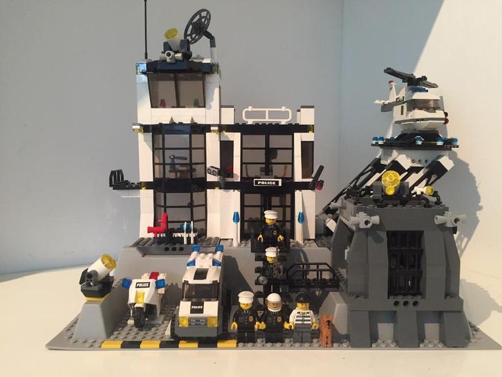 LEGO Police Station, 7237, Kinderen en Baby's, Speelgoed | Duplo en Lego, Gebruikt, Lego, Complete set, Ophalen of Verzenden
