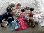 Lotje oude poppen/beren schoentjes en poppenkleertjes., Ophalen of Verzenden