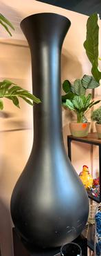 Grote zwarte design vaas – 130 cm hoog, Huis en Inrichting, Woonaccessoires | Vazen, Ophalen, Zo goed als nieuw, Zwart, 75 cm of meer