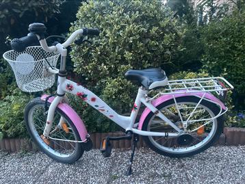 Alpina 18 inch fiets meisjesfiets voor meisje roze wit beschikbaar voor biedingen