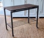 tv tafel jaren 60, Huis en Inrichting, Tafels | Sidetables, Ophalen, Gebruikt, Jaren 60, Overige houtsoorten