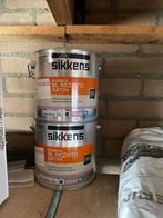 7,5 L Sikkens Rubbol BL Rezisto Satin lichtgrijs (binnen), 5 tot 10 liter, Nieuw, Ophalen of Verzenden, Lak