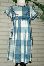 Zara Girls label mt 140 India katoen jurkje, Ophalen, Meisje, Zo goed als nieuw, Zara girls