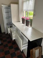 Gebruikte boerenkeuken met granieten blad, Huis en Inrichting, Keuken | Complete keukens, Ophalen, Gebruikt, Graniet of Steen