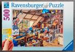 Ravensburger puzzel zolder 500 compleet, Ophalen of Verzenden, 500 t/m 1500 stukjes, Legpuzzel, Zo goed als nieuw