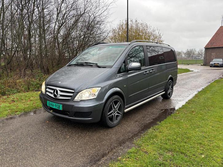 Mercedes-Benz Viano 3.0 CDI Ambiente Edition DC Lang LUXE, Auto's, Bestelauto's, Bedrijf, Te koop, ABS, Achteruitrijcamera, Airbags