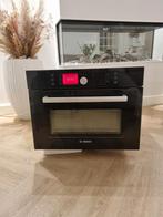 Luxe bosch combi oven magnetron, Zo goed als nieuw, Oven met grill, Inbouw, 45 tot 60 cm