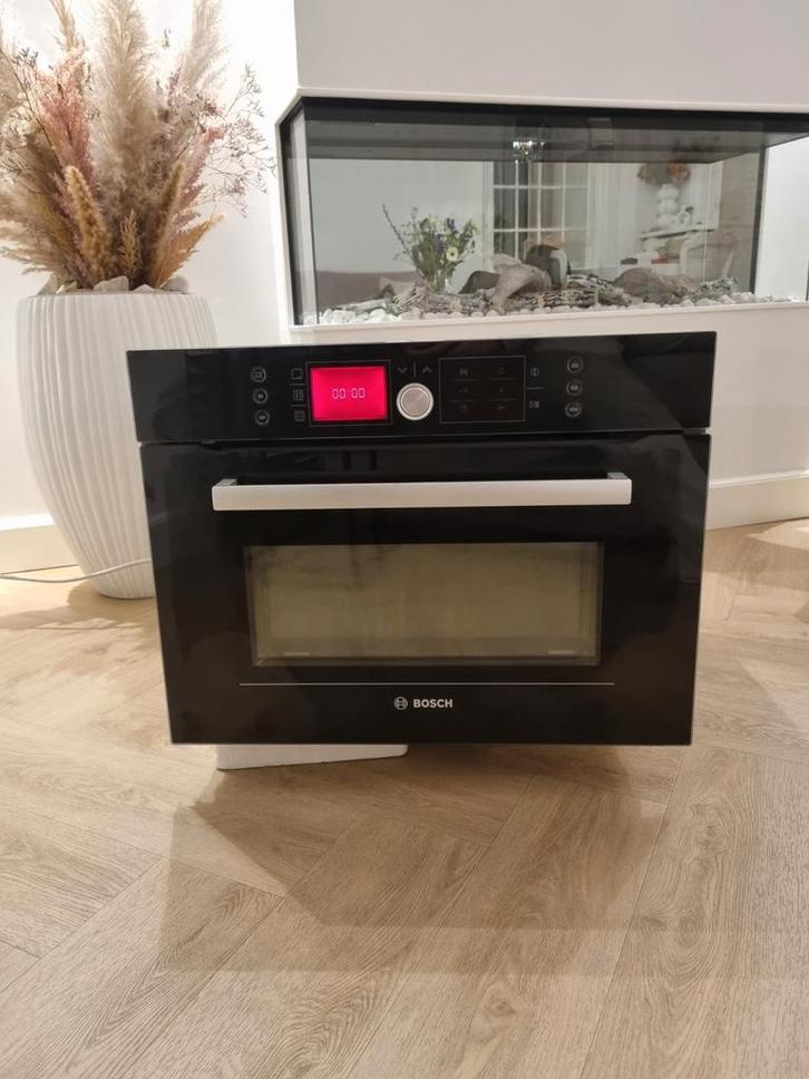 Luxe bosch combi oven magnetron, Witgoed en Apparatuur, Ovens, Zo goed als nieuw, Inbouw, Oven met grill, 45 tot 60 cm, 45 tot 60 cm