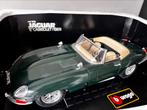 Bburago - Jaguar “E” Cabriolet (1961) - 1:18, Hobby en Vrije tijd, Modelauto's | 1:18, Ophalen, Zo goed als nieuw, Bburago