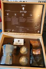 Percolator met koffieglazen in koffer, Huis en Inrichting, Ophalen, Nieuw