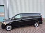 Mercedes-benz VITO 111 CDI Lang Nieuwe APK 2e eigenaar, 4 cilinders, Zwart, Bedrijf, 2 stoelen