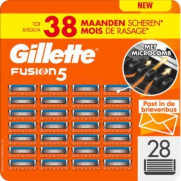 Gillette Fusion5 Scheermesjes 28 Stuks, Sieraden, Tassen en Uiterlijk, Uiterlijk | Gezichtsverzorging, Nieuw, Gehele gezicht, Ophalen