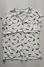 Geisha shirt met L/40, Maat 38/40 (M), Geisha, Wit, Ophalen of Verzenden