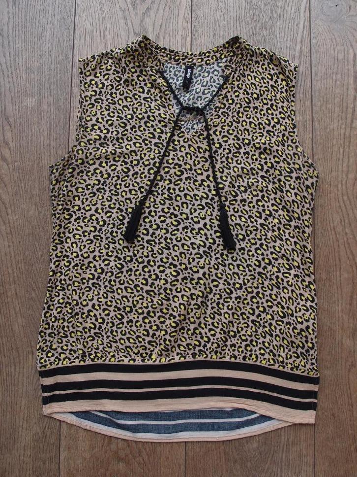 Super mooie dames Shoeby eksept top M 38 meisje panter print, Kleding | Dames, Tops, Zo goed als nieuw, Maat 38/40 (M), Overige kleuren