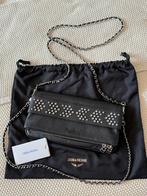 Zadig et Voltaire clutch bag, Ophalen of Verzenden, Zo goed als nieuw, Zwart, Schoudertasje